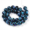 Synthetic Turquoise Beads Strands TURQ-T004-08A-02-5