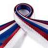 18 Yards 6 Styles Independence Day Polyester & Polycotton Ribbons Sets SRIB-A015-02B-01-2