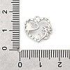 Brass Micro Pave Cubic Zirconia Pendants KK-C096-11P-3