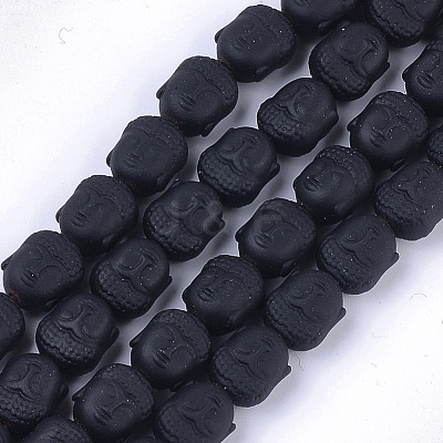 Spray Painted Non-magnetic Synthetic Hematite Beads Strands X-G-T116-28-17-1