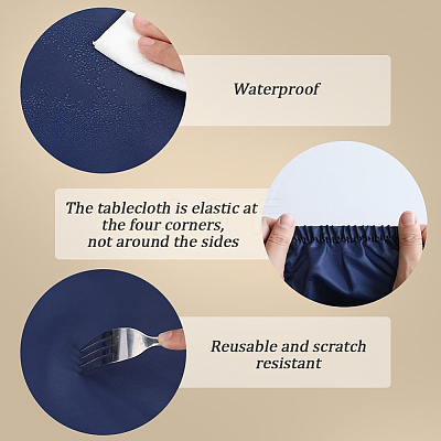 Polyester Tablecloth AJEW-GF0013-22B-02-1
