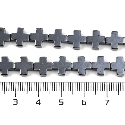 Synthetic Non-magnetic Hematite Beads Strands G-J211-A01-04-1