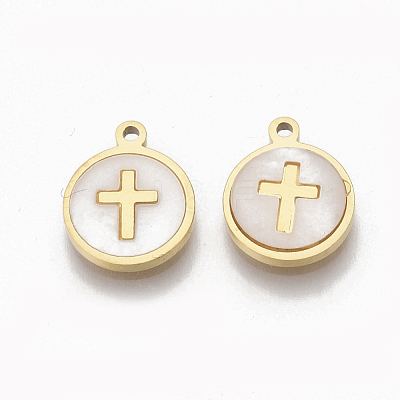 304 Stainless Steel Charms X-STAS-S079-124G-1