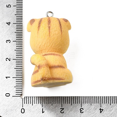Resin Pendants FIND-U031-06P-1