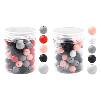 Silicone Beads SIL-YW0001-40B-1