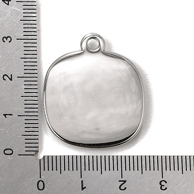 304 Stainless Steel & Natural Paua Shell Pendants SH-CBA7184-01A-P-1
