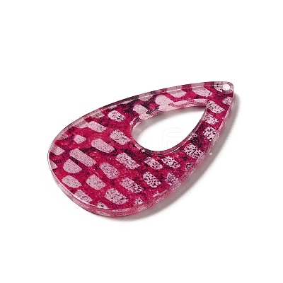 Printed Acrylic Pendants TACR-F007-04C-1