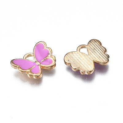 Alloy Enamel Charms X-ENAM-S121-070H-1
