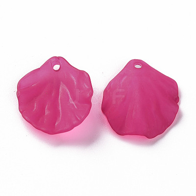 Transparent Frosted Acrylic Pendants MACR-S371-01A-706-1