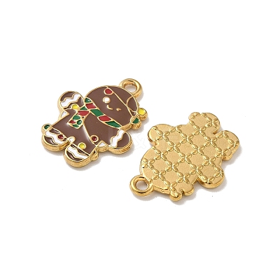 304 Stainless Steel Enamel Pendants STAS-L300-012G-03-1