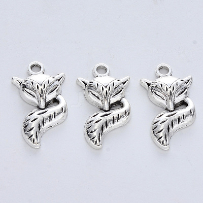Tibetan Style Alloy Pendants TIBE-R316-043AS-RS-1