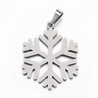 Tarnish Resistant 304 Stainless Steel Pendants STAS-K162-009P-1