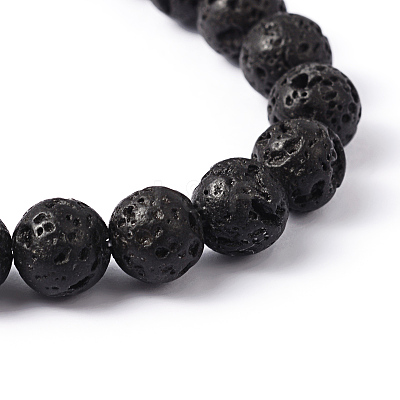 Natural Lava Rock Beads Strands g434-9A-1