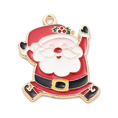 Christmas Theme Alloy Enamel Pendants X1-ENAM-D060-04H-1