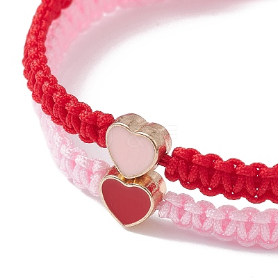 2Pcs 2 Colors Braided Nylon Thread BJEW-JB09769-1