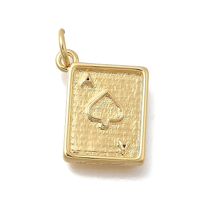 Brass Pendants KK-D431-037G-1