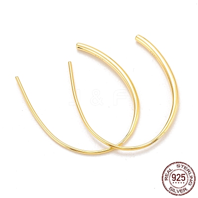 925 Sterling Silver Ear Thread EJEW-H110-19G-1