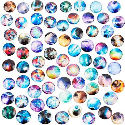 Glass Cabochons GGLA-R040-25mm-01-1