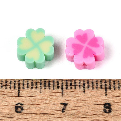 Handmade Polymer Clay Beads X1-CLAY-T023-10M-1