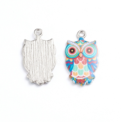 Alloy Enamel Pendants ENAM-TAC0001-29C-1