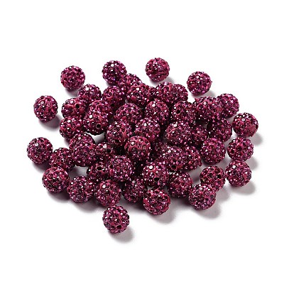 Pave Disco Ball Beads RB-A130-10mm-16-1