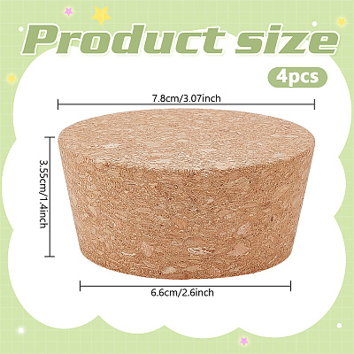 Cork Bottle Stopper AJEW-WH0752-481B-1
