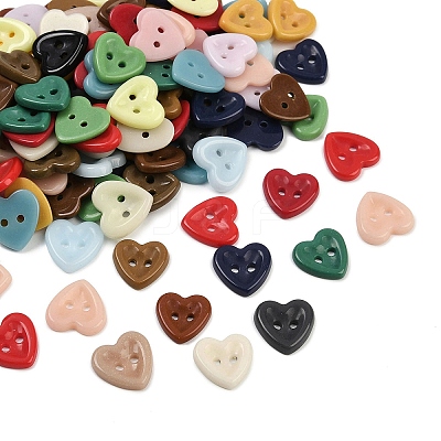 2-Hole Porcelain Buttons PORC-R010-07C-1