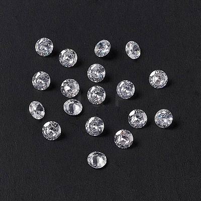 Cubic Zirconia Cabochons ZIRC-M002-5mm-007-1