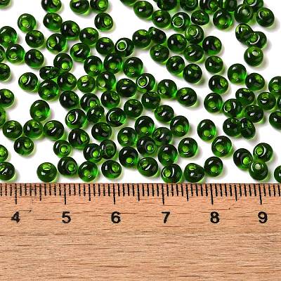 Transparent Colours Glass Seed Beads SEED-P006-02A-01-1