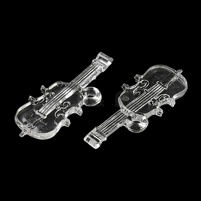 Transparent Acrylic Big Pendants TACR-G048-29-1