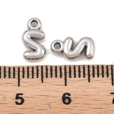 304 Stainless Steel Pendants STAS-S186-12S-P01-1