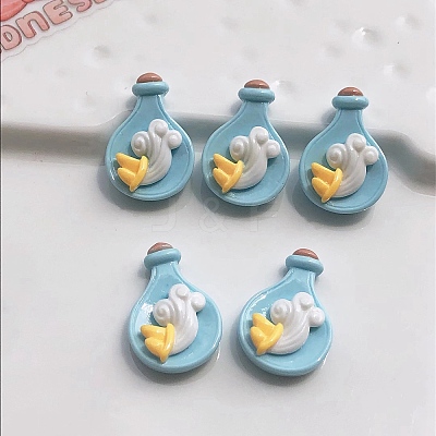 Summer Beach Opaque Resin Cabochons FIND-SX0001-061-1