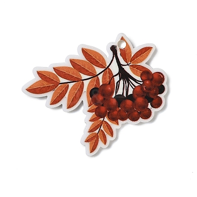 Thanksgiving Day Printed Acrylic Pendants OACR-I025-02A-1