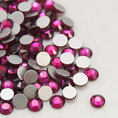 Glass Flat Back Rhinestone RGLA-C002-SS34-501-1