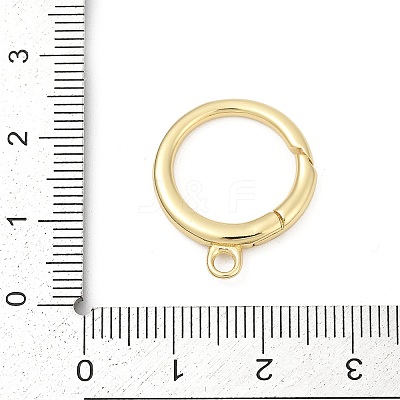 Brass Spring Gate Rings LS-KK-U062-50G-1