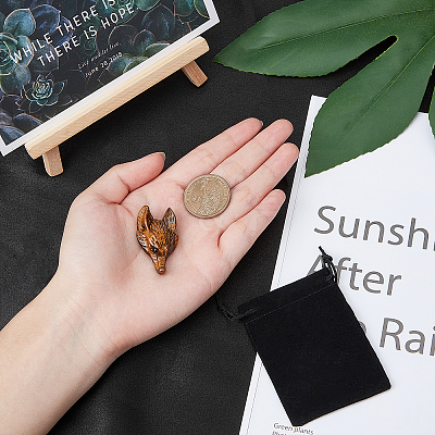 Natural Tiger Eye Pendants G-SC0001-20A-1