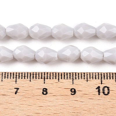 Opaque Solid Color Beads Strands EGLA-N013-P6mm-D05-1