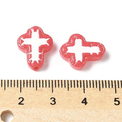 Baking Paint Glass Enamel Beads BLOW-D300-06C-1