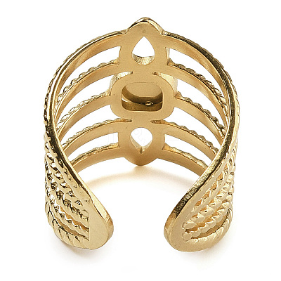 Natural & Synthetic Gemstone Finger Rings RJEW-U027-08G-1