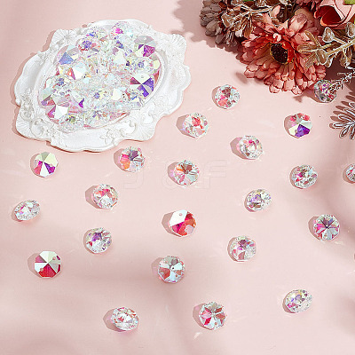 80Pcs Glass Sew on Rhinestones GLAA-ME0001-15A-1