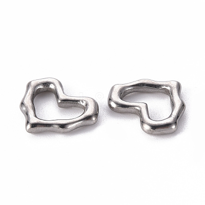 Non-Tarnish 304 Stainless Steel Linking Rings STAS-T052-19B-P-1
