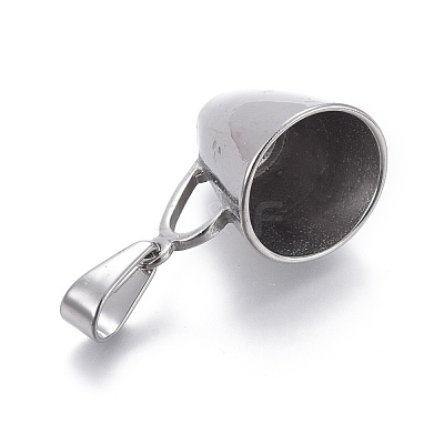 Non-Tarnish 304 Stainless Steel Pendants STAS-F252-28P-1