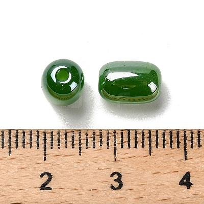 Opaque Glass Beads GLAA-Z012-01E-1