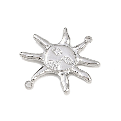 304 Stainless Steel Connector Charms STAS-B108-10P-1