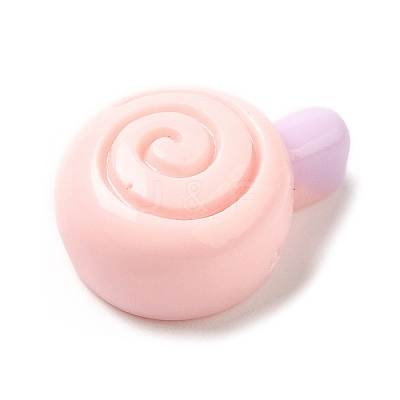 Opaque Resin Cabochons RESI-C036-04G-1