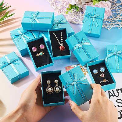 12Pcs Paper Storage Gift Boxes CON-TA0001-08A-1