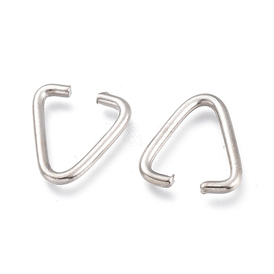 Brass Triangle Rings KK-M129-P-1