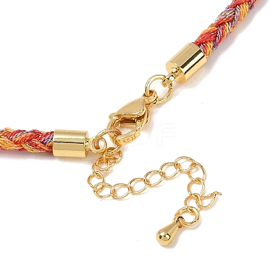 3.5MM Round Nylon Cotton Cord Necklace Making NJEW-C106-03G-06-1