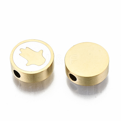 304 Stainless Steel Beads STAS-S080-021G-1