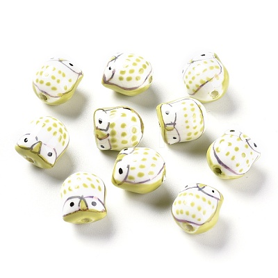 Handmade Porcelain Beads X-PORC-S447-05-1